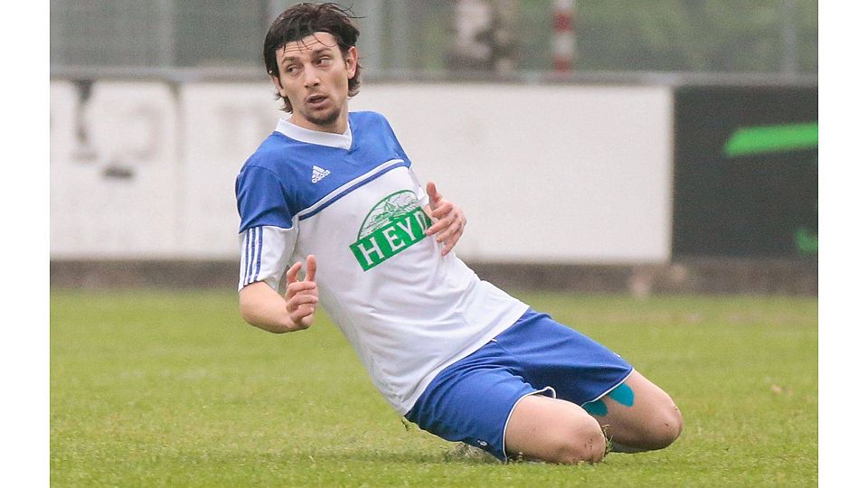 Ließ sein Team mit dem Treffer in der Schlussminute jubeln: Erdem Cosar. F: Werner Scholz