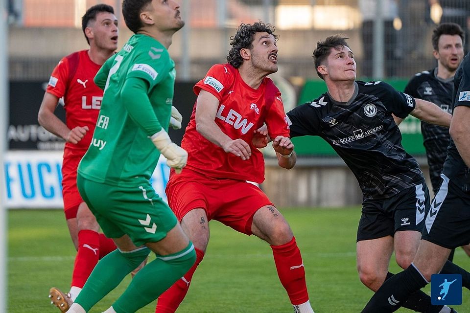 David Bauer (Bildmitte) verlässt den FC Memmingen in Richtung TSV Landsberg. David Bauer (Bildmitte) verlässt den FC Memmingen in Richtung TSV Landsberg.