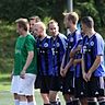 Die Spieler der SG Wambach/Bärstadt (blaue Trikots) haben sich in der A-Liga etabliert. Archivfoto: Leichtfuß