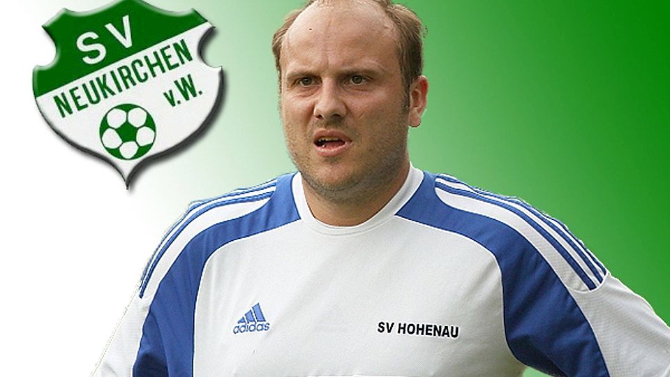 Markus Schmid, der neue Spielertrainer des SV Neukirchen v.W.    Montage : Sebastian Tanzer