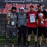 Das Orlener Trainerteam um Robin Menger, Volker Schiller, Alexander Stieg und Wadim Arenkov (v.l.n.r) hat für die Saison 25/26 seine Zusage gegeben.