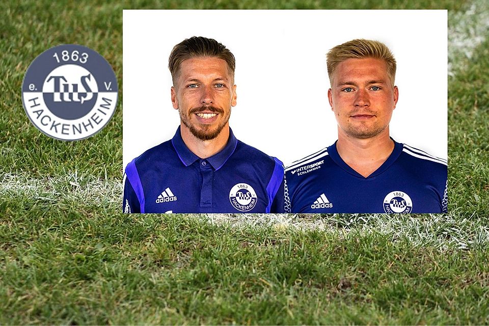 Tim Hulsey (links) und Niklas Schneider bleiben beim TuS Hackenheim.
