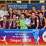 Der FC Forstern holte sich in Herrieden erstmals den bayerischen Hallentitel.   F.: BFV