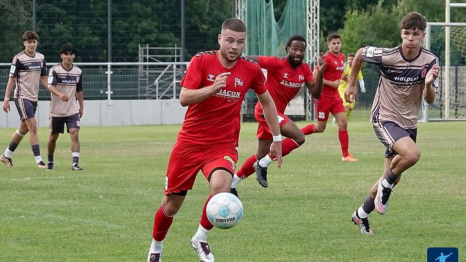 Der Neuzugang war bereits im gestrigen Testspiel im Einsatz.