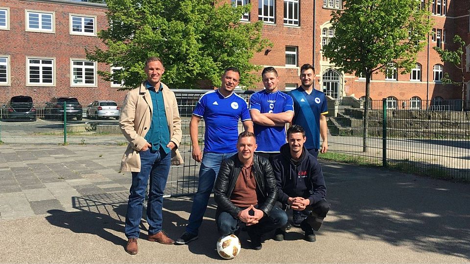 Für die ÖVB-Vertretung von Kevin Wiegratz (stehend links) treten unter anderem an: Sakib Hasanspahic, Kasim Kulic, Senad Hasanspahic, Dino Krajnovic und Faruk Sabljica.