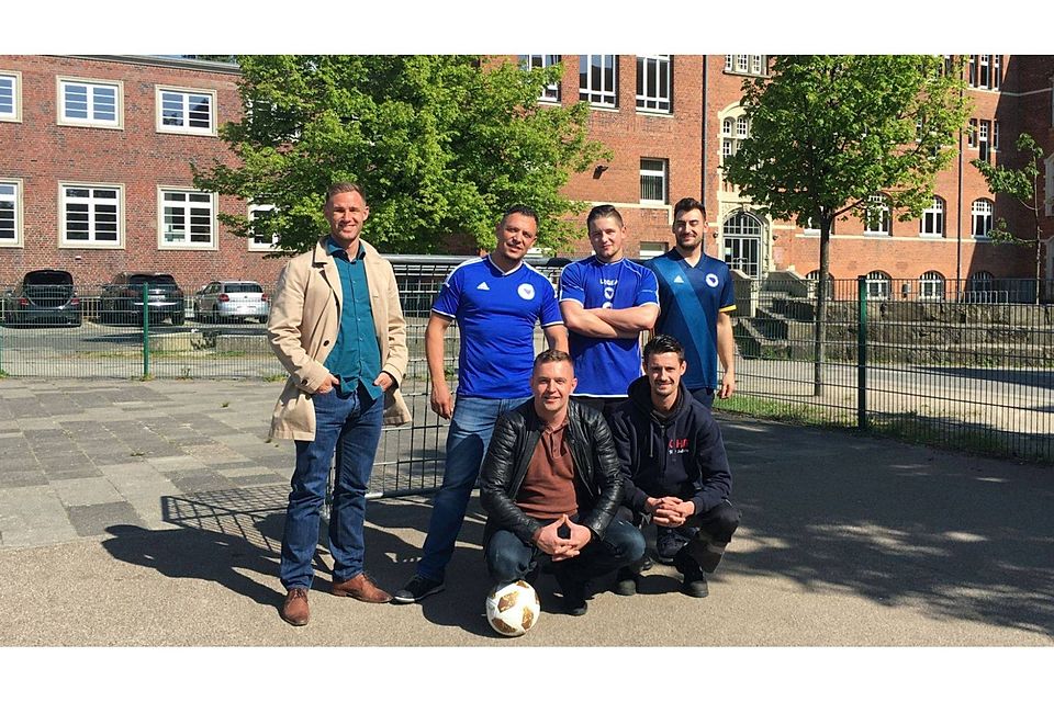 Für die ÖVB-Vertretung von Kevin Wiegratz (stehend links) treten unter anderem an: Sakib Hasanspahic, Kasim Kulic, Senad Hasanspahic, Dino Krajnovic und Faruk Sabljica.