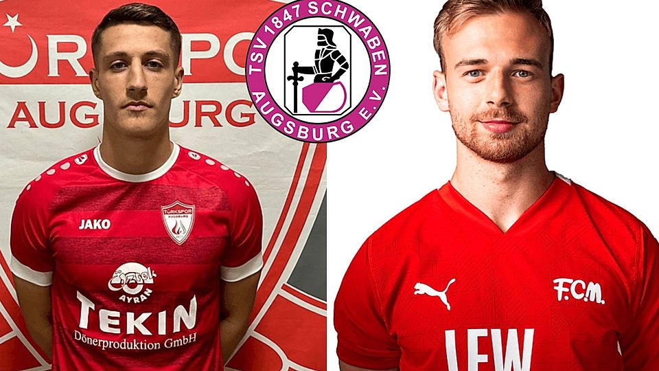 Odin Redier (li.) und Felix Schwarzholz verstärken den TSV Schwaben Augsburg.
