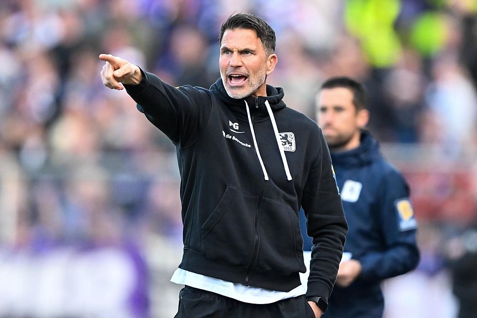 Will angreifen mit dem TSV 1860 München: Trainer Patrick Glöckner.
