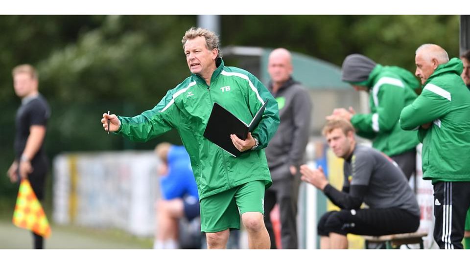  Mit dem VfB Wetter in der Fußball-Gruppenliga weiterhin auf Erfolgskurs: Trainer Thomas Brunet. © Jens Kaliske 