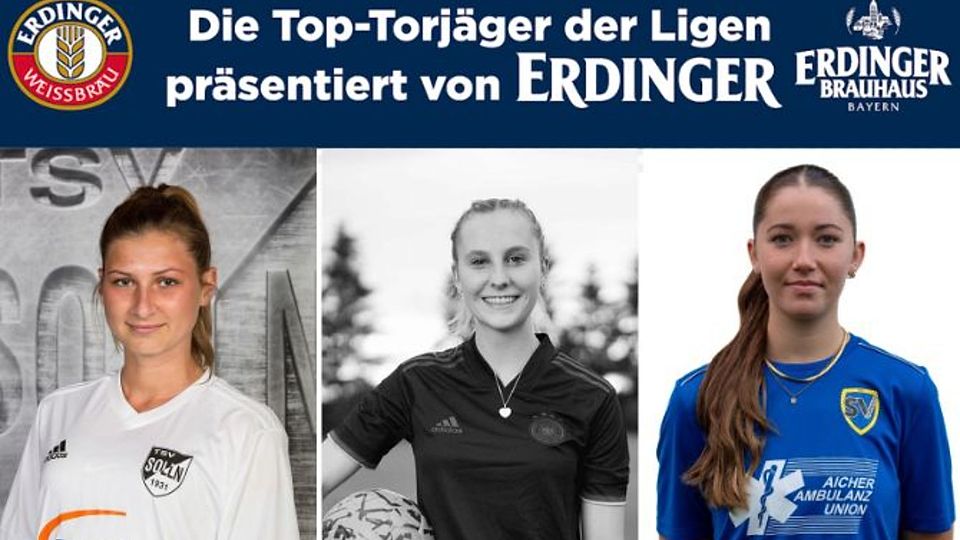 Lorena Cipolla (li.), Maxine Hausler (re.) und sechs weitere teilen sich den zweiten Platz. Gina Peter (Mi.) ist weiterhin an der Spitze