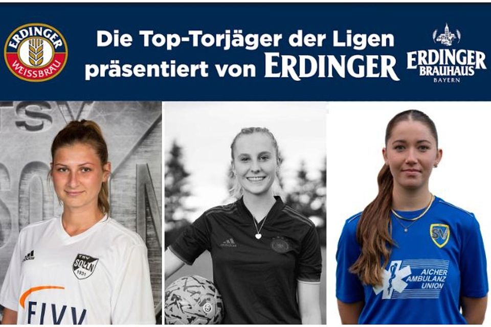 Lorena Cipolla (li.), Maxine Hausler (re.) und sechs weitere teilen sich den zweiten Platz. Gina Peter (Mi.) ist weiterhin an der Spitze