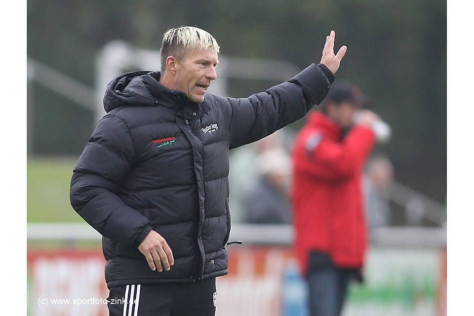"Wir haben zwei Rechnungen offen": Buchs Coach Helmut Rahner. Foto: Zink