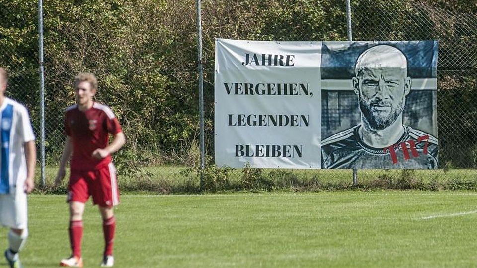 Plakat für die Thomas Rotherbl, die Ikone des TSV Steinhöring aus dem Jahr 2016