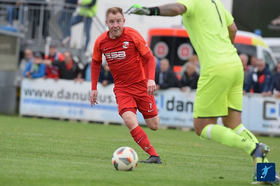 Der fünfte Saisontreffer von Florian Sommerberger reichte nicht zum Sieg gegen den FC Ismaning.