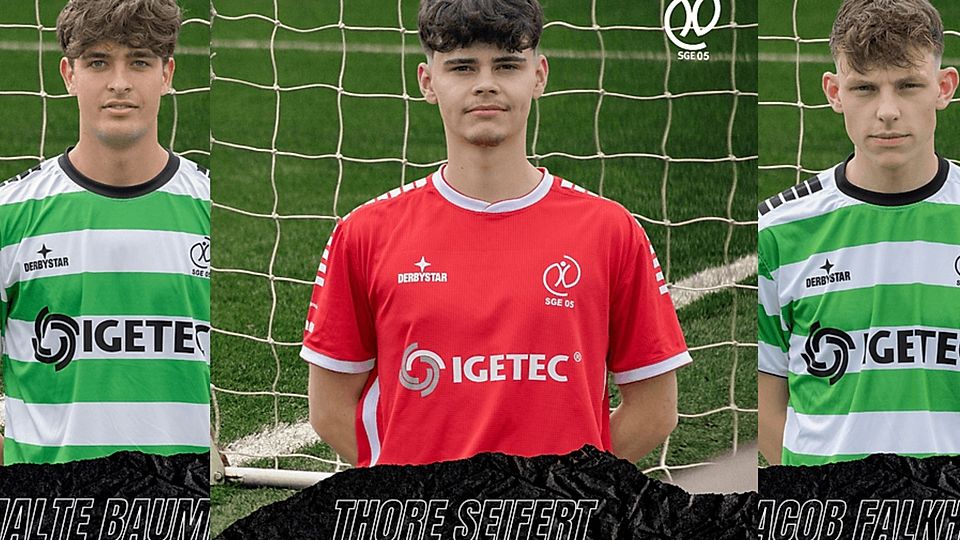 Die drei Neuen für Goch.