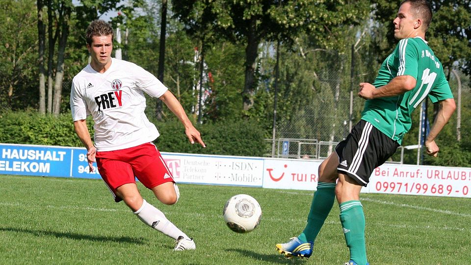Andreas Kordick (l.) schließt sich wieder seinem Heimatverein FC Ränkam an.  F: Groitl