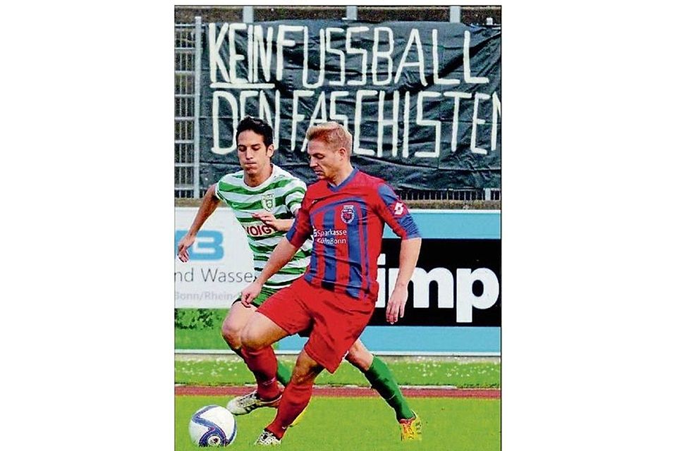 Mit einem Banner reagierten BSC-Fans im Oktober vergangenen Jahres auf die Krawalle einiger mutmaßlich rechtsgerichteter Anhänger. FOTO: MÜLLER