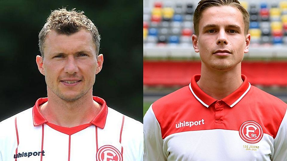 Routinier Oliver Fink (links) ist für Düsseldorfs U23 weiter unverzichtbar, Tim Köther einer der Aufsteiger der Saison.