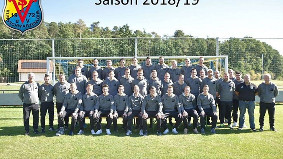 Der TSV Kleinschwarzenlohe bildet eine eingeschworene Einheit und spielt als Aufsteiger bislang eine zufriedenstellende Runde. Foto: Andreas Grabinger