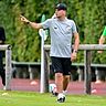 VfB-Trainer Florian Hahn will den Schwung des Pokalsiegs mit in den Punktspielauftakt in der kommenden Woche nehmen.