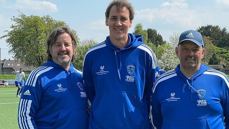 von links: Frank Wachmeister (Trainer), Guido Wild (Co-Trainer), Harald Müller (Betreuer)