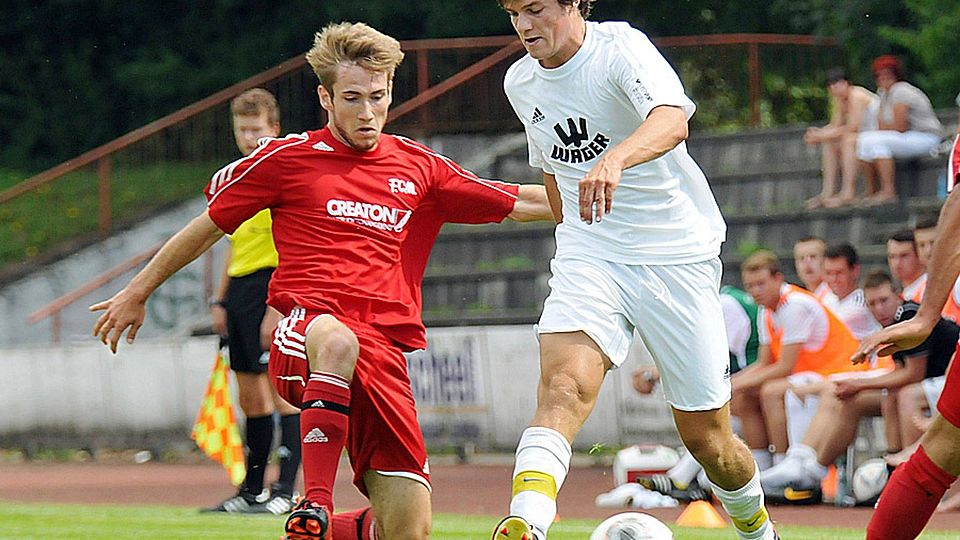 Ligaintern wechselt Marco Schlittmeier (links) vom FC Memmingen II zum Landesliga-Aufsteiger SC Ichenhausen.   F.: Walter Brugger