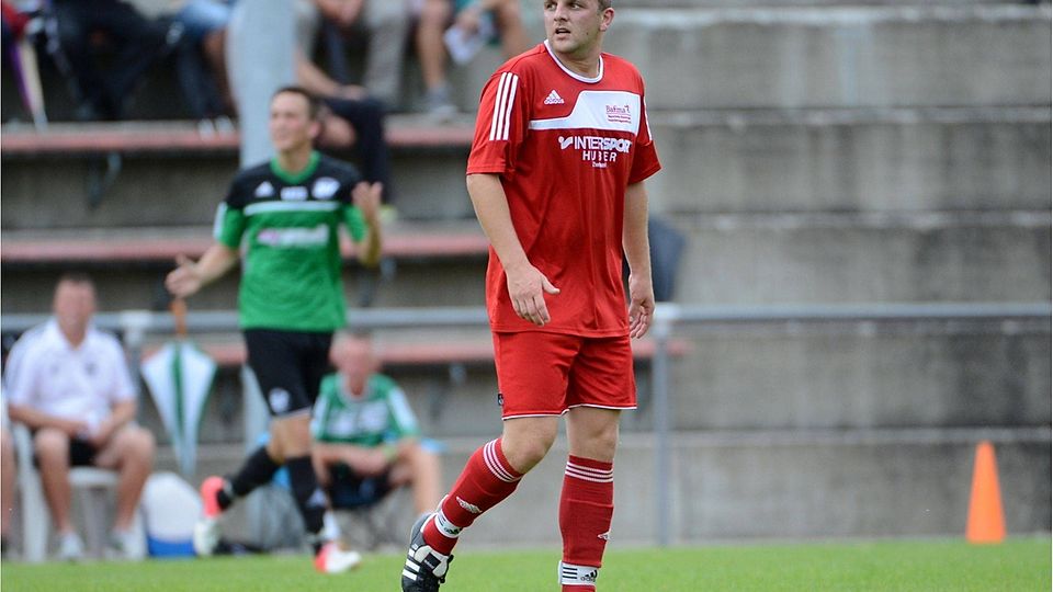 Neuer Spielertrainer des SC Zwiesel: Tobias Friedl F: Harald Deubert