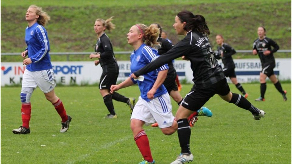 Einen 3:1-Sieg gab es am Sonntag für die Erste Damen des KMTV bei Holstein Kiel II. Foto: Weschke