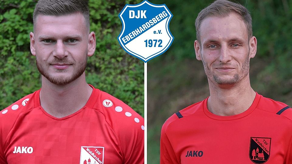 Manuel Karl (li.) und Tobias Krenn schließen sich der DJK Eberhardsberg an.