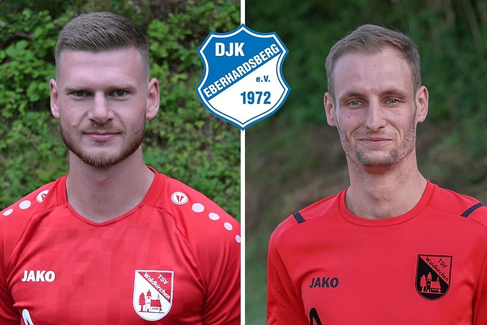 Manuel Karl (li.) und Tobias Krenn schließen sich der DJK Eberhardsberg an.