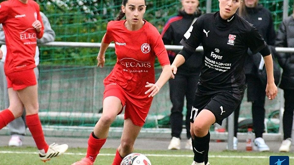 Mamer (in rot) setzte sich spät mit 2:1 gegen Differdingen durch