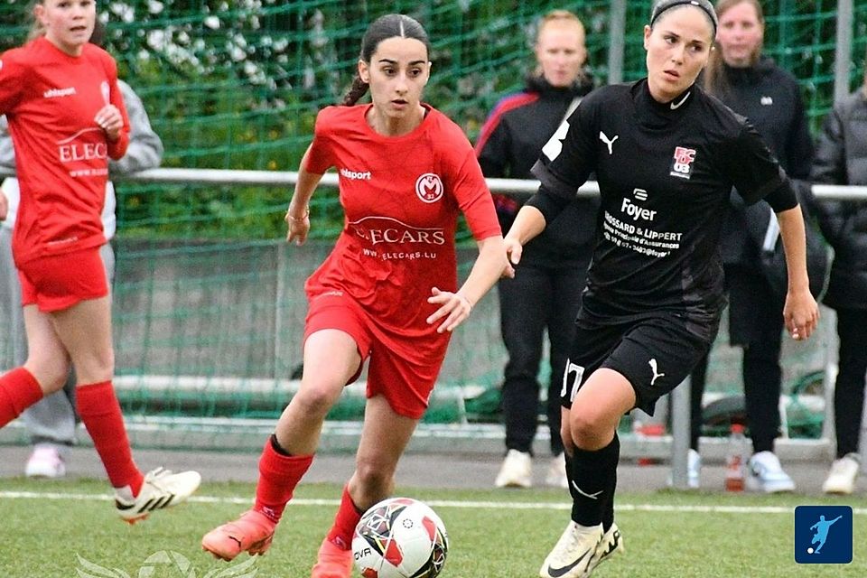 Mamer (in rot) setzte sich spät mit 2:1 gegen Differdingen durch