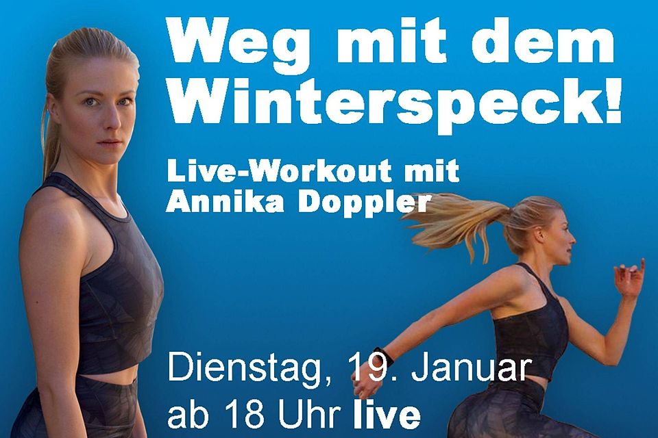 Live-Workout mit Annika Doppler auf Facebook!