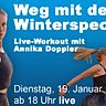Live-Workout mit Annika Doppler auf Facebook!