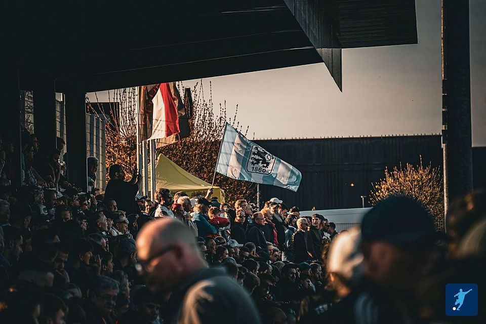Volle Tribüne in Landsberg: Das Spitzenspiel der Bayernliga Süd zwischen dem TSV Landsberg und dem TSV 1860 II wollten 1.450 Zuschauer sehen - die größte Kulisse am vergangenen Wochenende!
