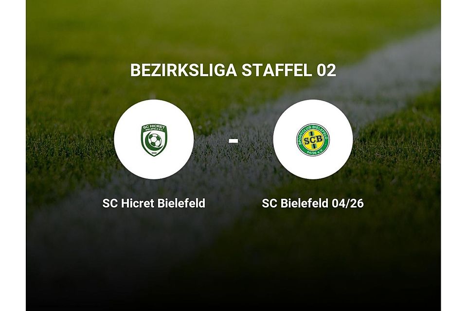 SC Hicret Bielefeld gegen SC Bielefeld 04/26