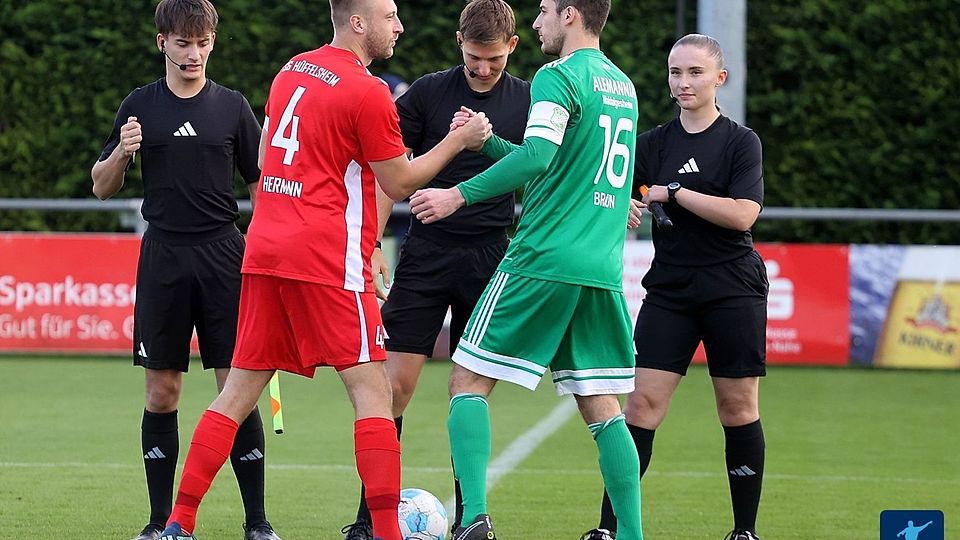 Alemannias Kapitän Daniel Braun (grünes Trikot) kämpfte unter der Woche mit muskulären Problemen.