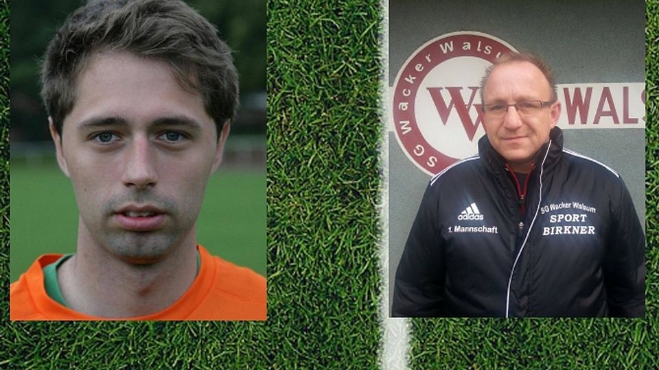 Links Friedrichsfelds Torhüter und Torschütze Christian de Groodt, rechts Drevenacks Trainer Silvano Bedrina.