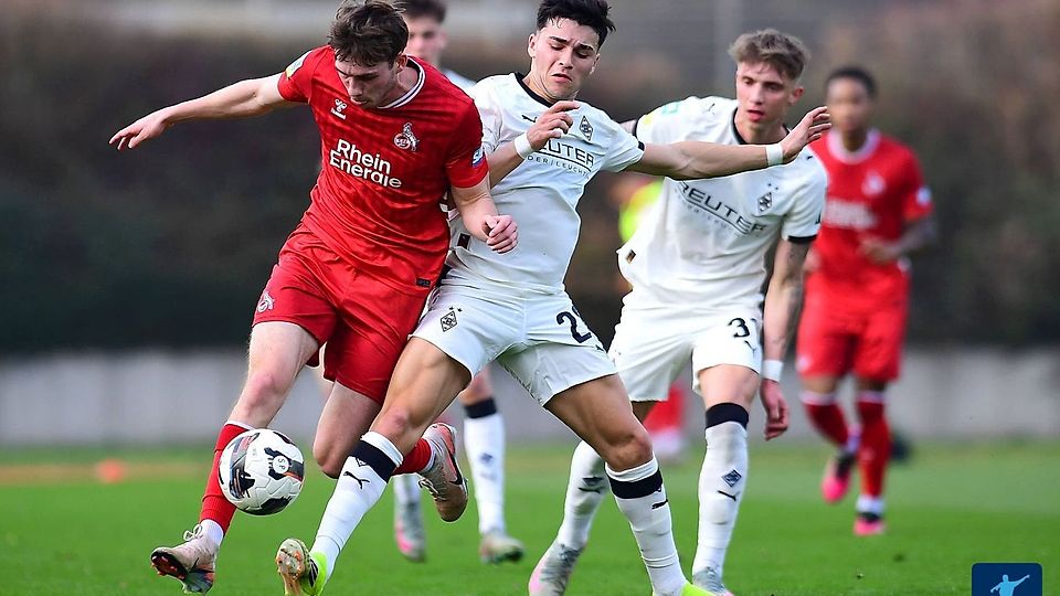 Der 1. FC Köln schlägt die U23 von Gladbach im Derby.