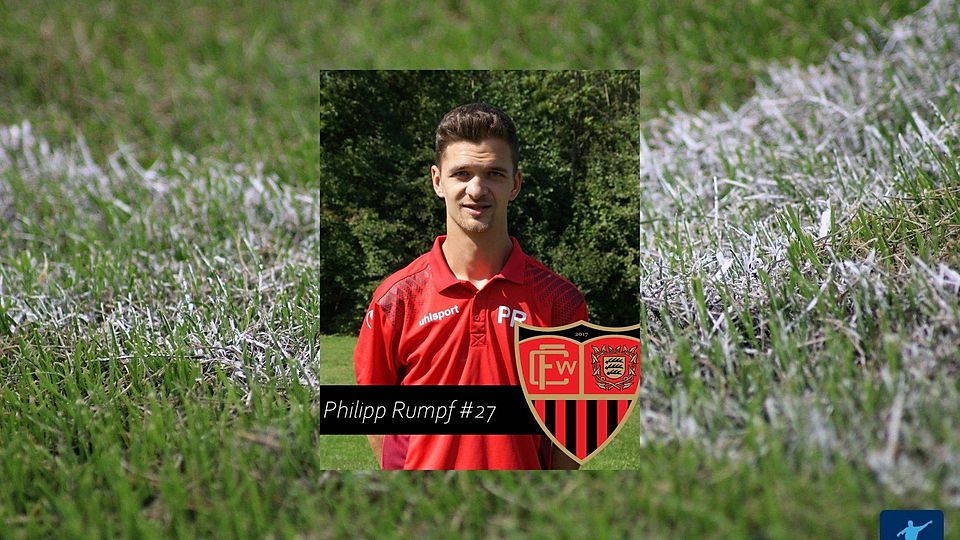 Philipp Rumpf vom FC Winnenden im Spielercheck. 