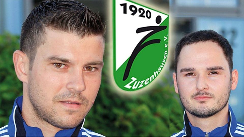 Marcel Groß (l.) und Steffen Schieck übernehmen im Sommer die Zweite Mannschaft des FCZ. Foto/Grafik: cwa