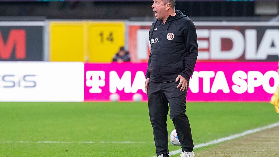 Markus Kauczinski, Trainer des SV Wehen Wiesbaden