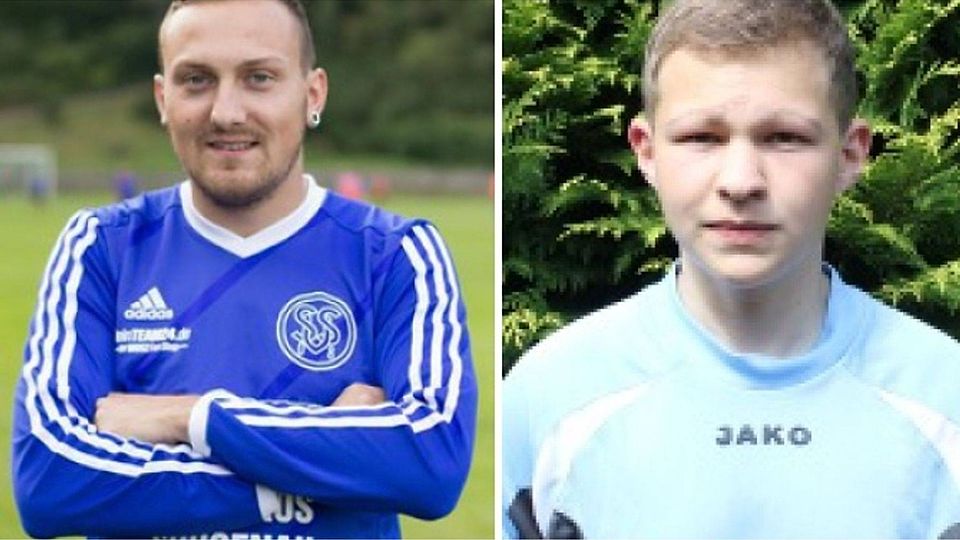 Christopher Hopf (li.) und Maximilian Langbein (re.) sind Neuzugänge bei Sachsenbrunn/Crock.
