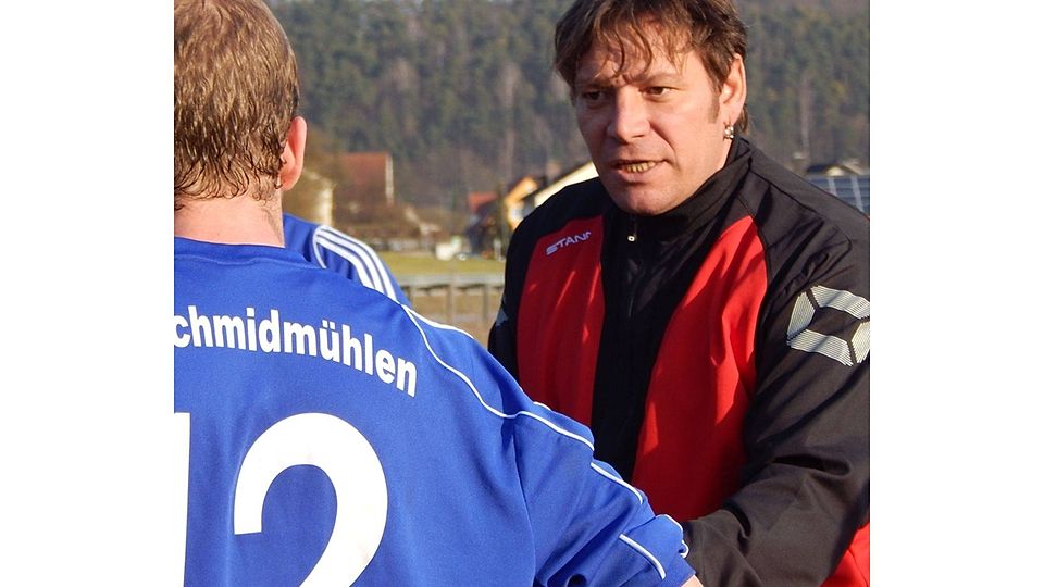 Der SV Schmidmühlen verlängert vorzeitig um ein Jahr mit Trainer Marco Eckstein.  Foto: Archiv