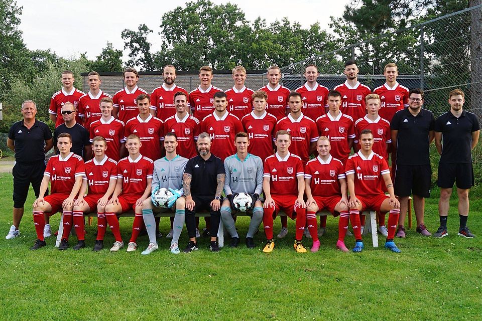 Mit diesem Aufgebot startet der TuS Lipperreihe die erste Saison in der Bezirksliga.