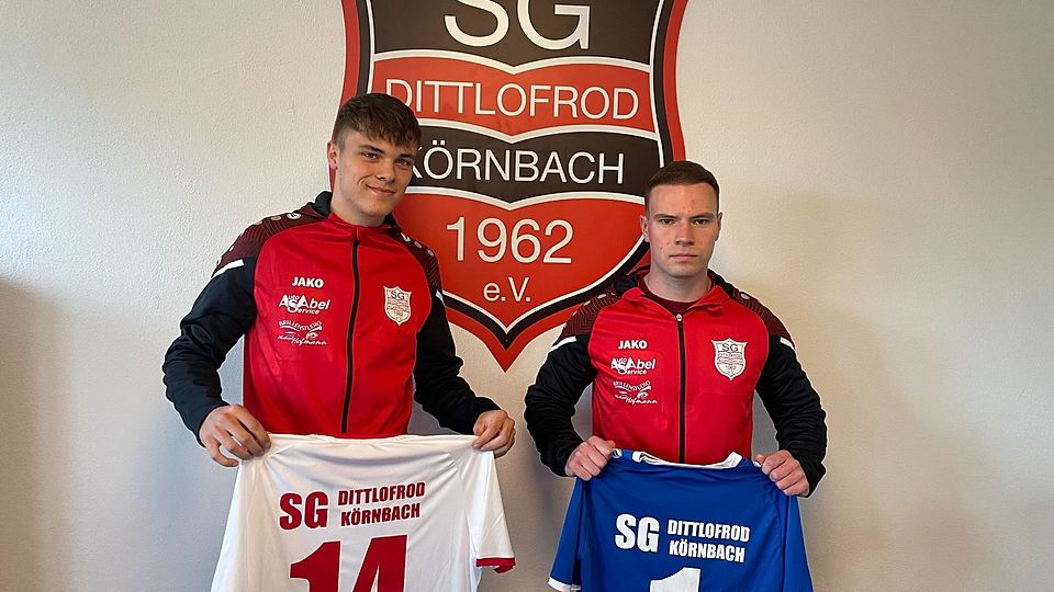 Tobias Witzel (links) und Marco Ludwig wechseln zur SG Dittlofrod/Körnbach.