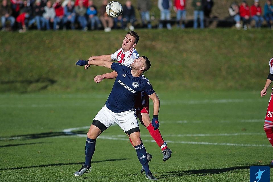 Obenauf war der TSV Schönberg am Ende im Nachbarschaftsduell mit der SpVgg Oberkreuzberg.