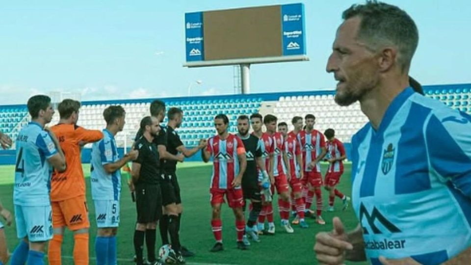 Bei Heimspielen erinnert einiges an Bayernliga: Uli Taffertshofer spielt in Mallorca meist vor einigen hundert Zuschauern.
