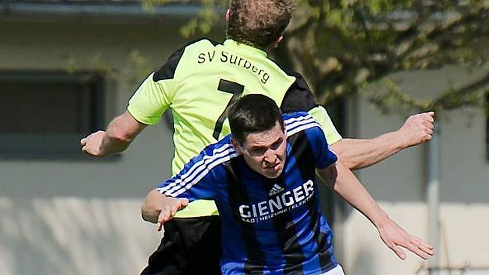 Stieg gegen den TSV Taufkirchen in die A-Klasse auf: Der SV Surberg.