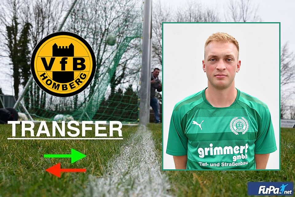 Jonas Haub kehrt im Sommer zum VfB Homberg zurück.